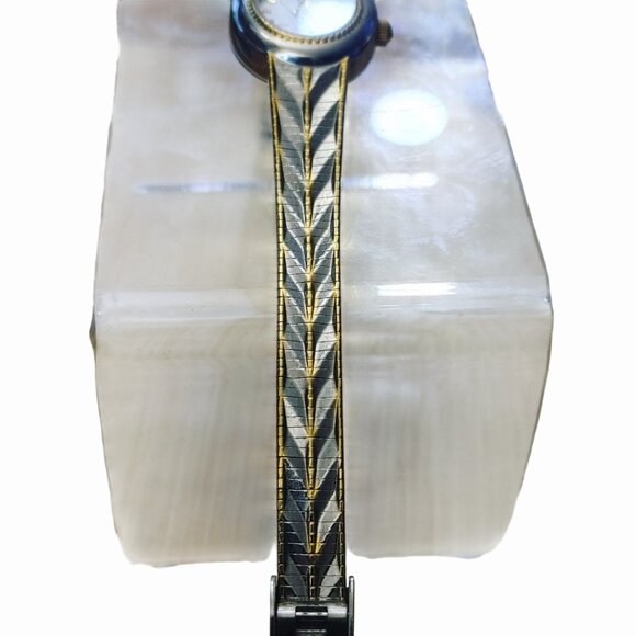 Joe Weitz Watch Quartz Round Face Base Metal Bezel Stainless Steel Back Mesh main image 6